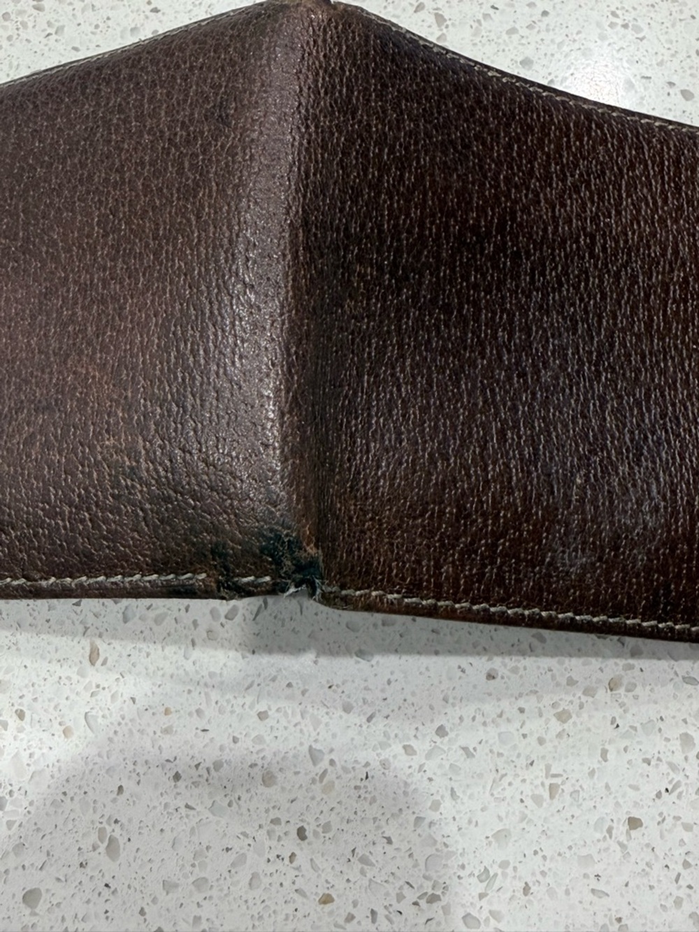 Gucci Brown Leather Card Holder Bi-Fold Wallet - Picture 6 of 6